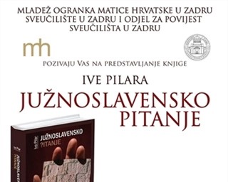    Predstavljanje knjige Ive Pilara JUŽNOSLAVENSKO PITANJE